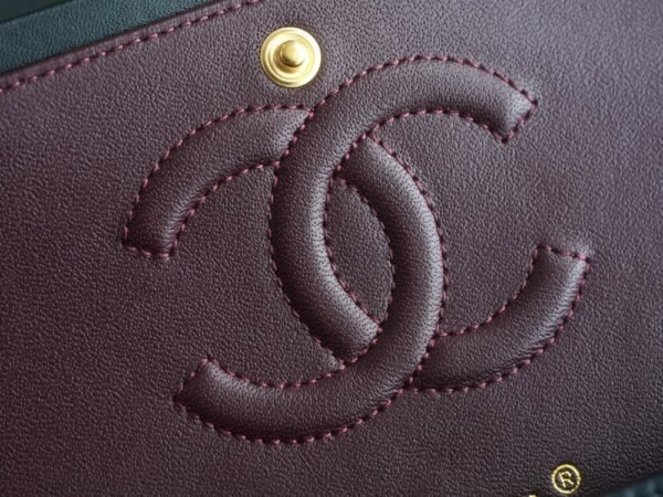 CHL CF Classic Flap Medium Classic Flap Bag Black Sheep Gold 25cm