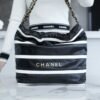 CHL 24s Spring/Summer new 22 handbag small size black and white 37cm