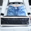 CHL 24s Spring/Summer new 22 handbag small size black and white 37cm