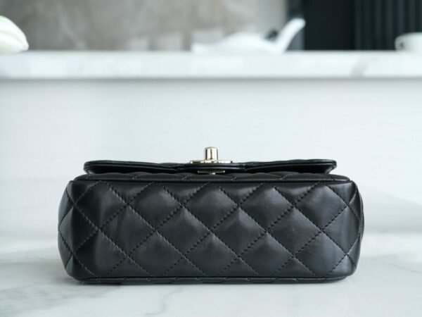 CHL 23A rhinestone handle cf small black 18cm