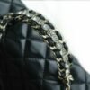 CHL 23A rhinestone handle cf small black 18cm