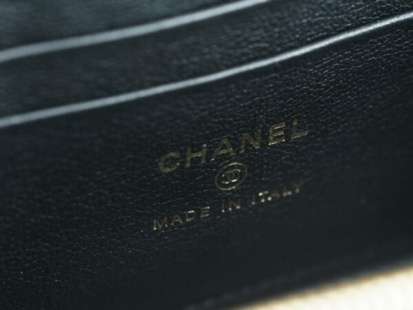 wsxc1742923623679_8 CHL 23k autumn and winter new "small double C" handle long box black 17cm