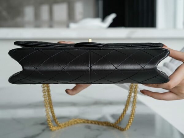 wsxc1742924965522_3 CHL 2.55 Large genuine leather black gold 28cm