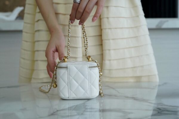 CHL Double Gold Ball Mini Box Bag 11cm