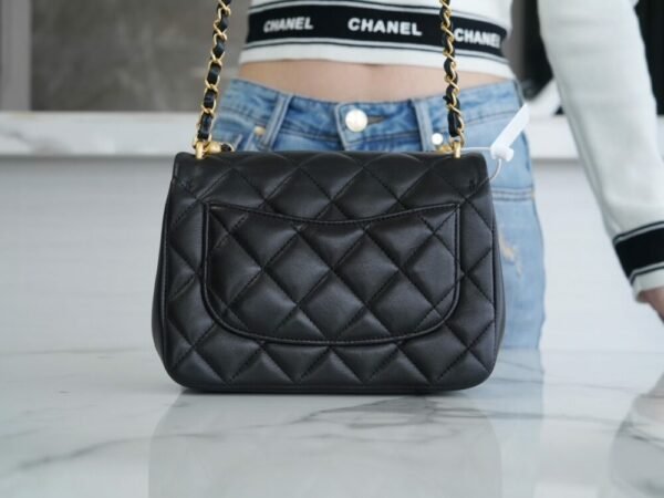 CHL 24p pearl chain, large size, black 19.5cm