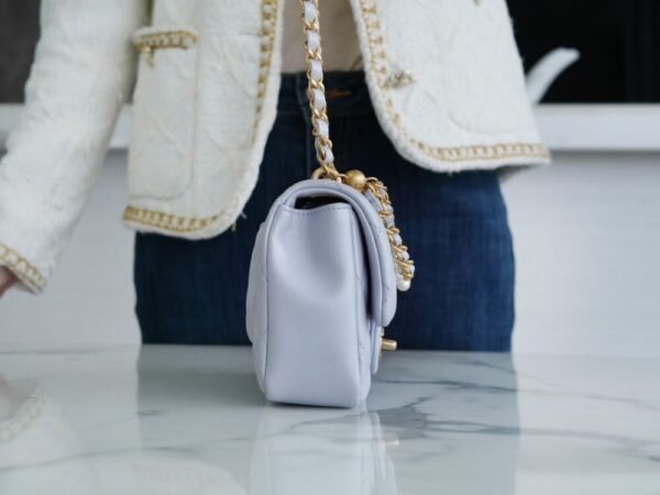 wsxc1742929695615_3 CHL 24p Pearl necklace Fatty Fang light gray blue 17cm