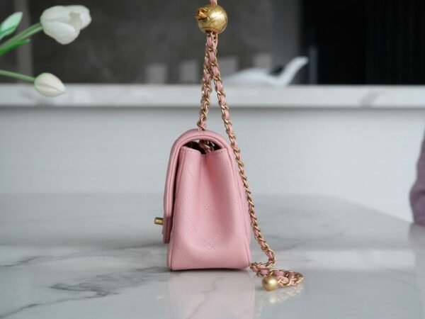 CHL 23k Metal Ball Square Fatty pink 18cm