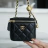CHL Metal Ball Series Mini Box Bag Black 11cm