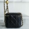 CHL Metal Ball Series Mini Box Bag Black 11cm