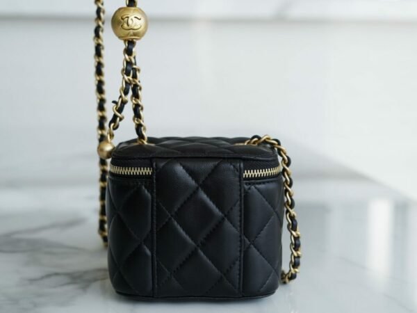 CHL Metal Ball Series Mini Box Bag Black 11cm