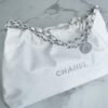 wsxc1742935610523_4 CHL 24C Horizontal 22 Handbag White Silver Buckle 45cm