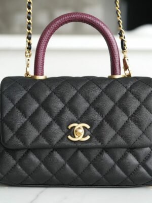 CHL CoCo handle lizard handle black small 24cm