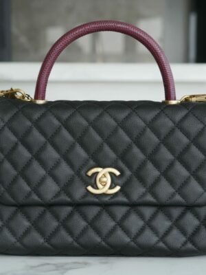 CHL CoCo handle lizard handle black big 29cm