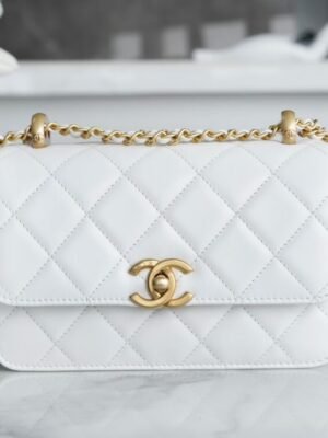 CHL 24c double gold ball cf mini 19cm white