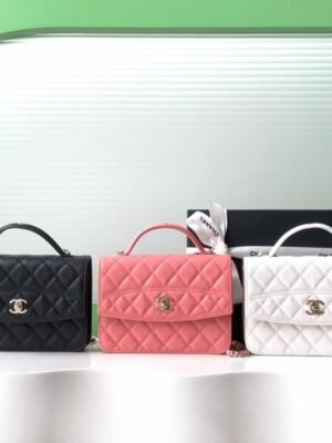 CHL 25C Spring Logo Handbag Backpack Single Shoulder AP4406 18cm