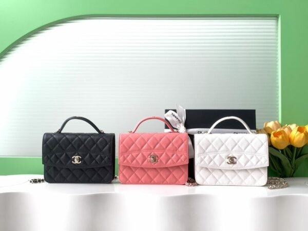 CHL 25C Spring Logo Handbag Backpack Single Shoulder AP4406 18cm