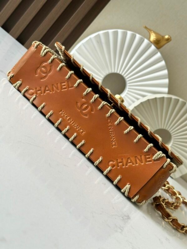 CHL Vintage resin leather chain bag 25cm A2216