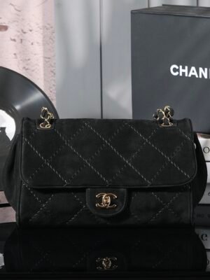 CHL Matte leather twist chain knot shoulder strap 26cm