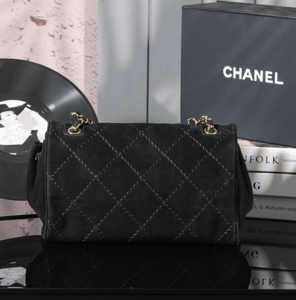 CHL Matte leather twist chain knot shoulder strap 26cm