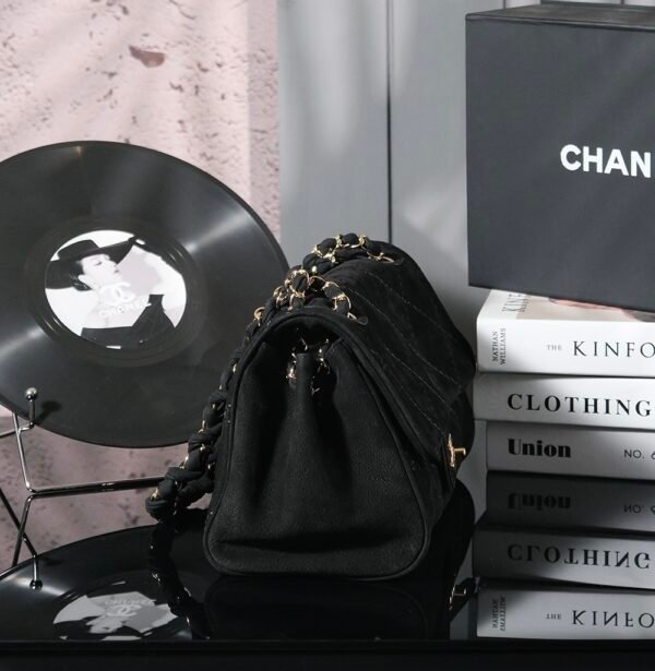 CHL Matte leather twist chain knot shoulder strap 26cm