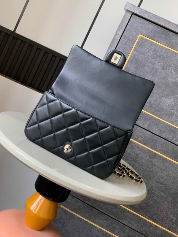 CHL OHANEL 25P CF pearl bag inlaid with diamond handle large mini 23.5cm 5368