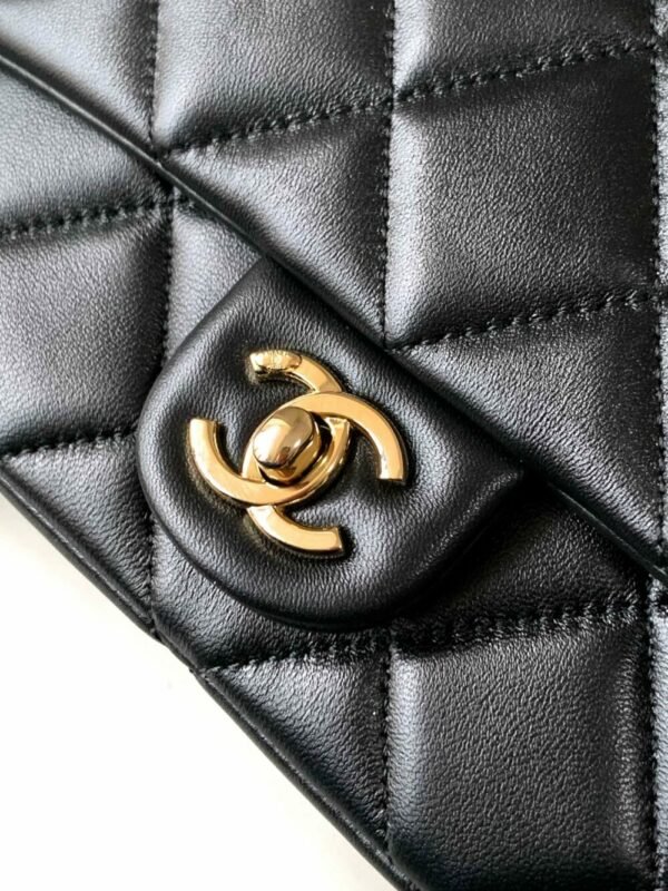 CHL OHANEL 25P CF pearl bag inlaid with diamond handle large mini 23.5cm 5368