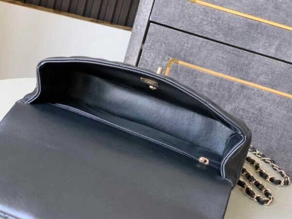 CHL OHANEL 25P CF pearl bag inlaid with diamond handle large mini 23.5cm 5368