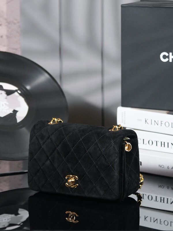 CHL Suede box bag 19cm mini box bag