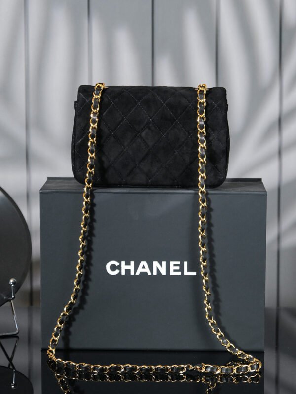 CHL Suede box bag 19cm mini box bag