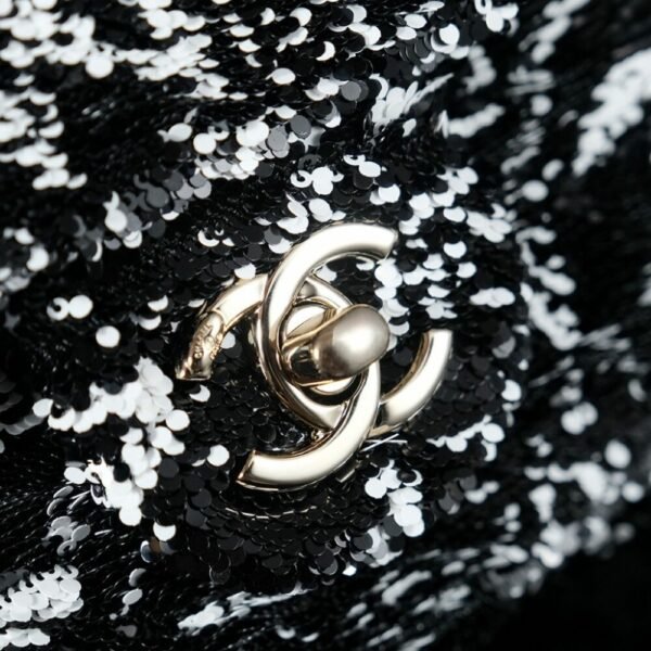 CHL 24b bow sequin bag 21cm