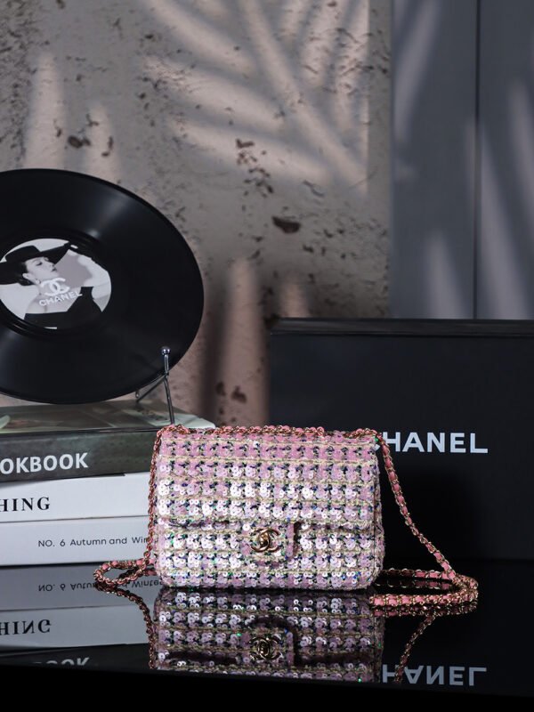 CHL 25c sequins CF sequins bag autumn and winter 21cm
