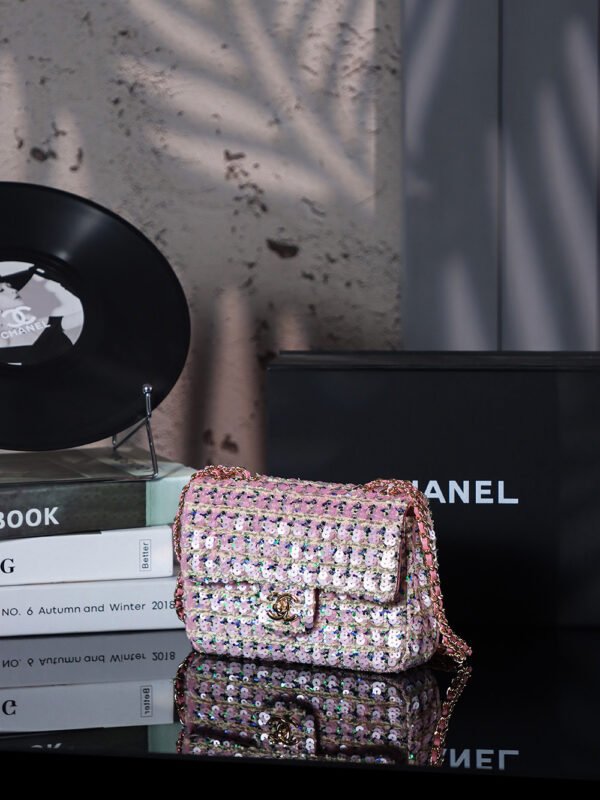 CHL 25c sequins CF sequins bag autumn and winter 21cm