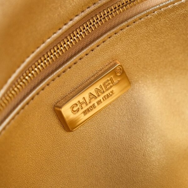 CHL 25c Handmade Sequined Flap Bag 21cm cf