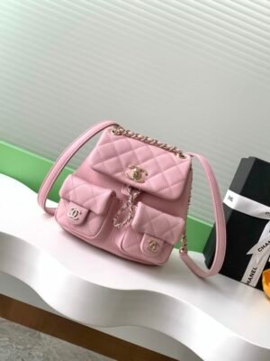 CHL 23A Cowhide Little Frog Backpack AS3787 17.5cm