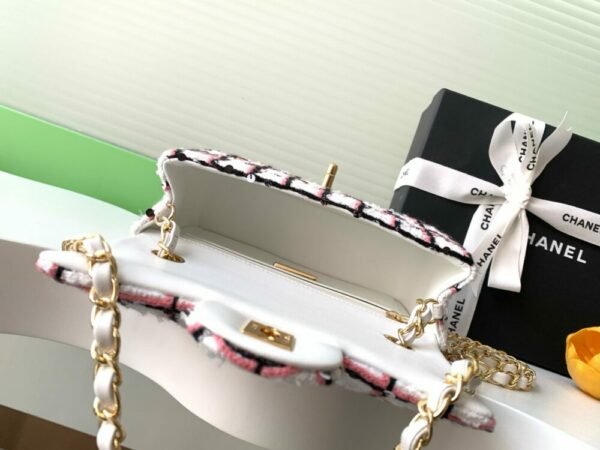 CHL 25c pink and white grid large mini cf  AS1116 20cm