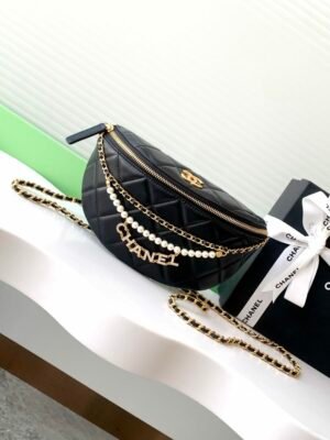 CHL 24A Pearl Chain Waist Bag 24cm