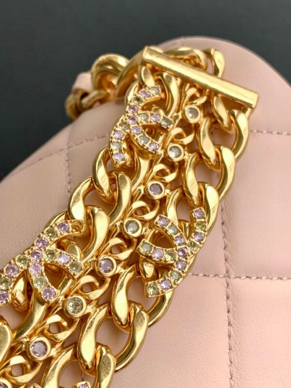 CHL 24C rhinestone handle chain Package AS4595 20cm