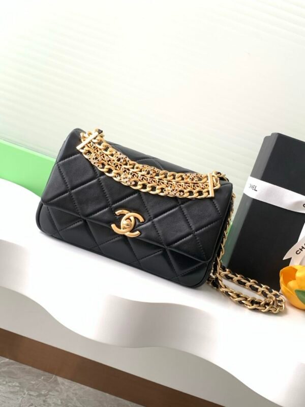 CHL 24C rhinestone handle chain Package AS4595 20cm