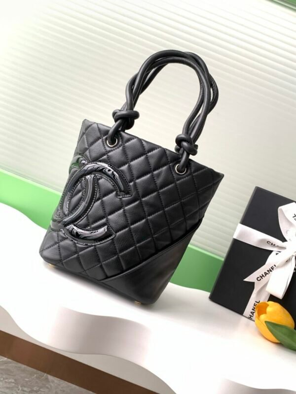 CHL Panda basket bag double C logo handbag AS6335 20cm