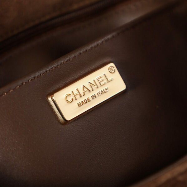 CHL 19cm mini box bag Suede cf