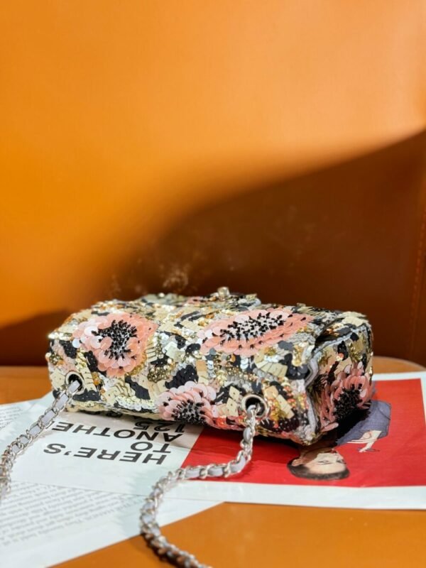 CHL Heavy Industry Series Collectibles Flap Bag Sequin Bag Bead Bag 20cm