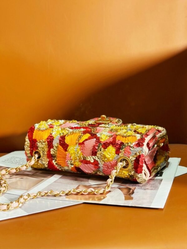 CHL Heavy Industry Series Collectibles Flap Bag Sequin Bag Bead Bag 20cm