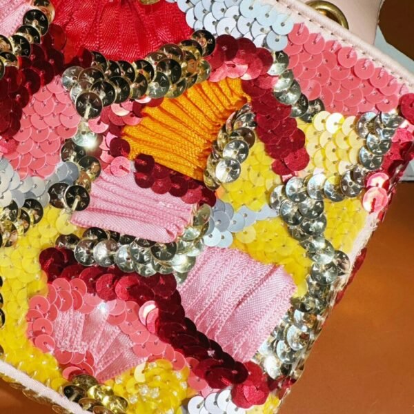 CHL Heavy Industry Series Collectibles Flap Bag Sequin Bag Bead Bag 20cm