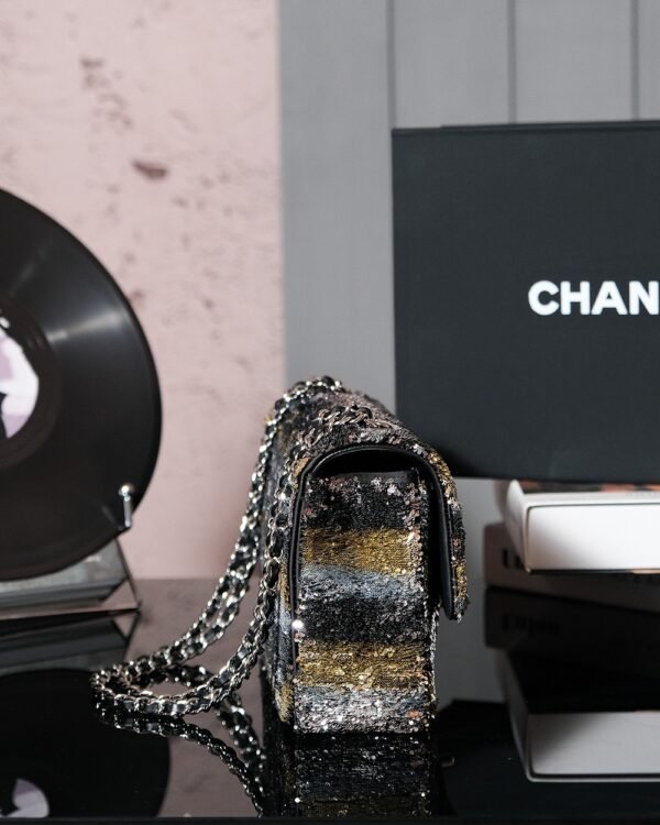 CHL Heavy Industry Series Collectibles Flap Bag Sequin Bag Bead Bag 25cm