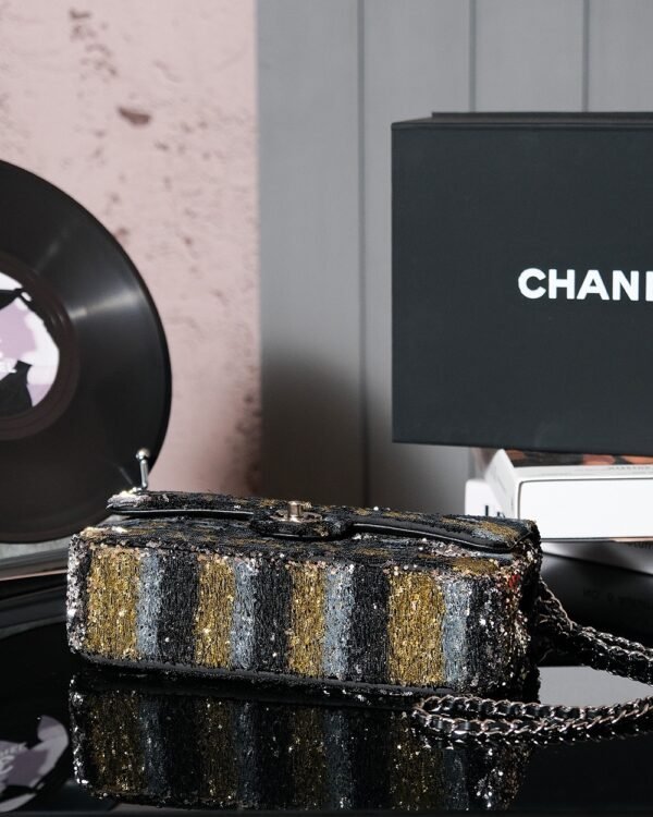 CHL Heavy Industry Series Collectibles Flap Bag Sequin Bag Bead Bag 25cm