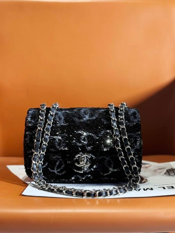 CHL Heavy Industry Series Collectibles Flap Bag Sequin Bag Bead Bag 20cm