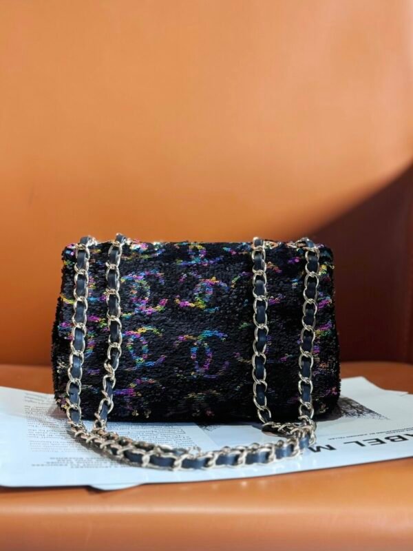 CHL Heavy Industry Series Collectibles Flap Bag Sequin Bag Bead Bag 20cm