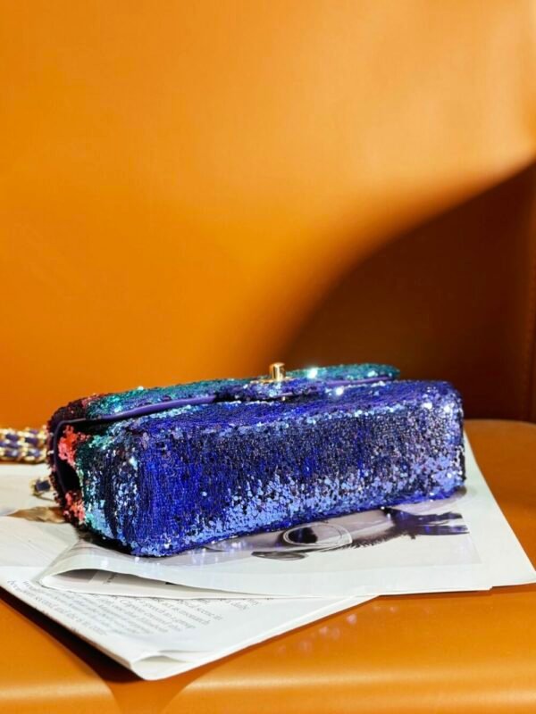 CHL 24c Heavy Industry Series Collectibles Flap Bag Sequin Bead 20cm