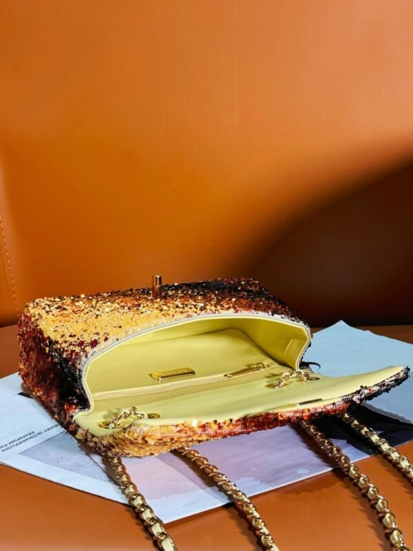 CHL 24c Heavy Industry Series Collectibles Flap Bag Sequin Bead 20cm