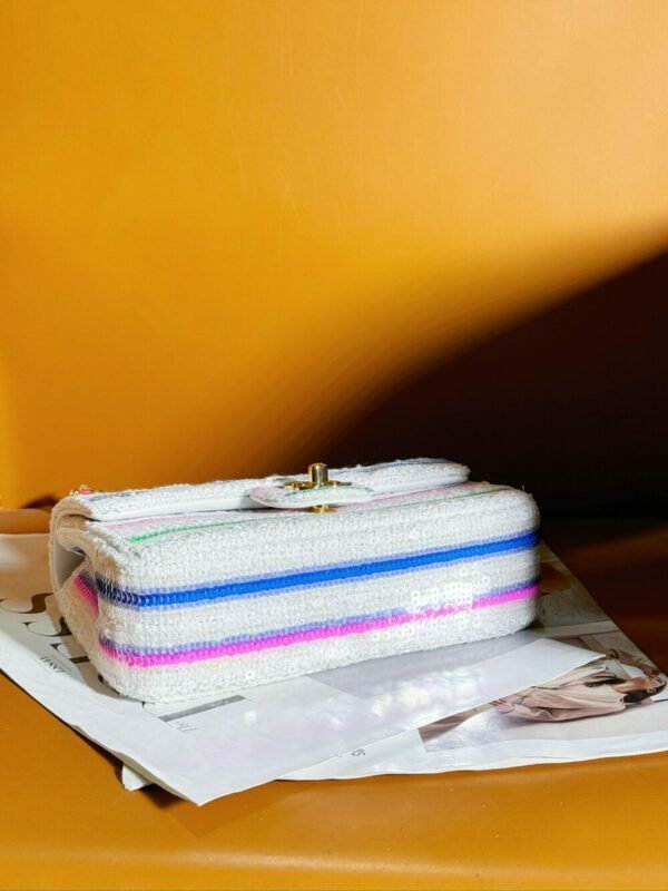 CHL 24s Heavy Industry Series Collectibles Flap Bag Sequin Bead 20cm